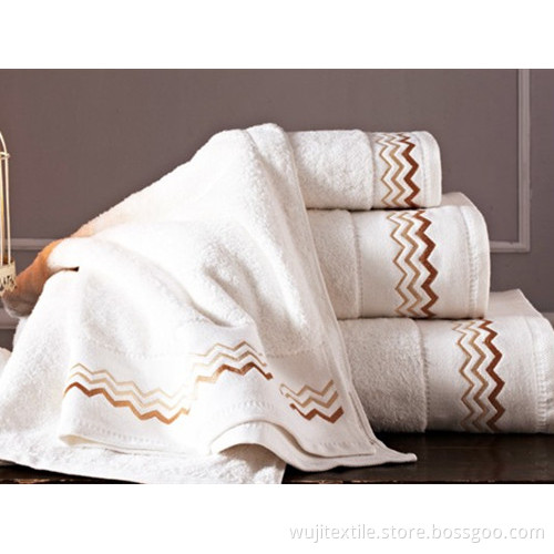 SGS 100% Cotton Luxurious Hotel Bath Towel (WJ-S705)